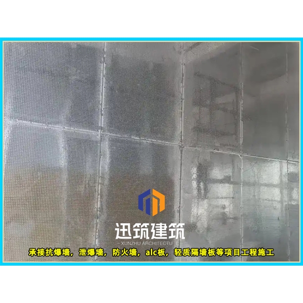 兖州专业防爆墙 轻型垂直抗爆墙 交货期短结实耐用